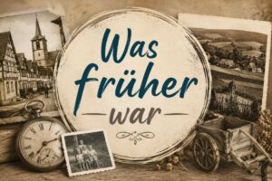 was früher war