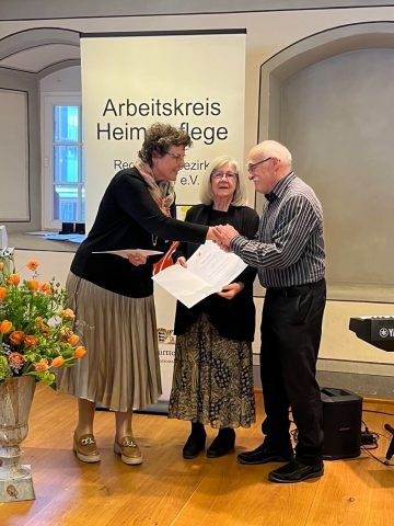 Überreichung der Urkunden